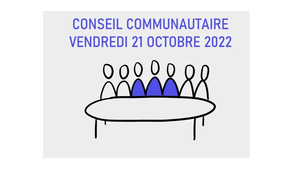 Conseil Communautaire – Vendredi 21 Octobre 2022 à 19h00