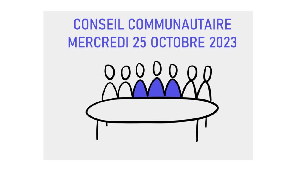 Conseil Communautaire - Mercredi 25 octobre 2023
