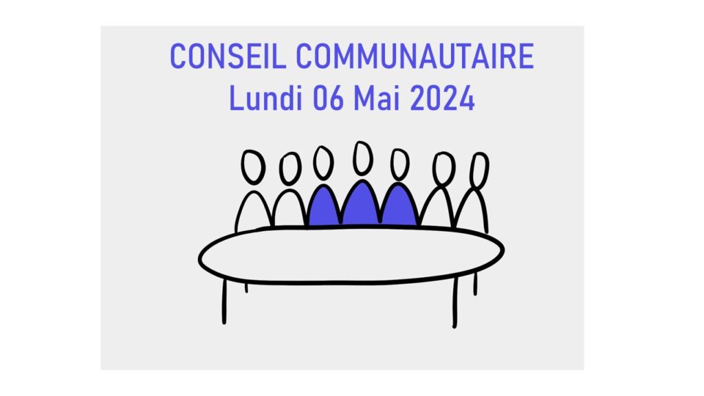 Conseil communautaire lundi 06 mai 2024