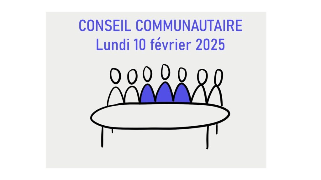 Conseil communautaire lundi 10 février 2025