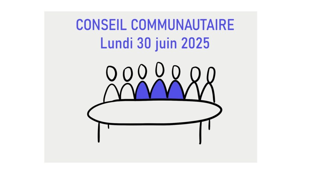 Conseil communautaire Lundi 30 juin 2025
