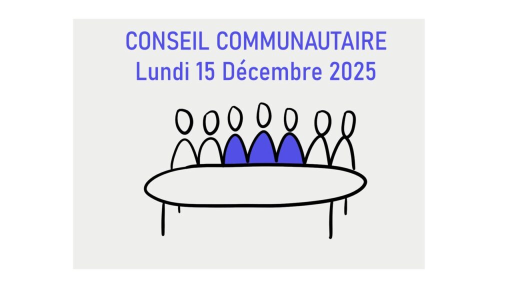 Conseil communautaire Lundi 15 Décembre 2025