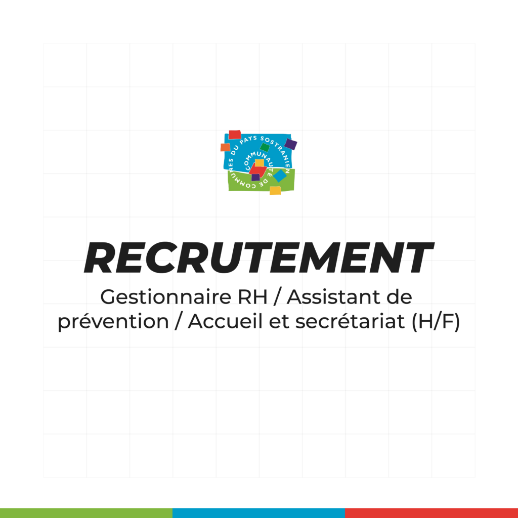 Gestionnaire RH / Accueil et Secrétariat / Assistant de prévention